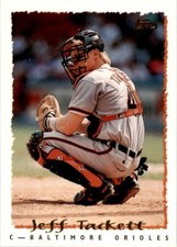 1995 Topps Jeff Tackett Baseball Cards #375