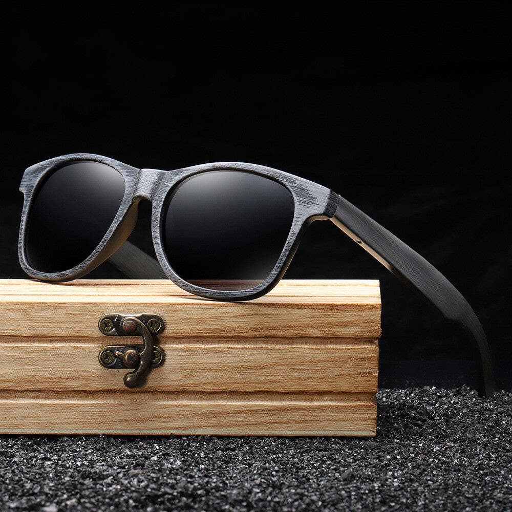 Driving Solid Wood High-end Sunglasses for mens and womens