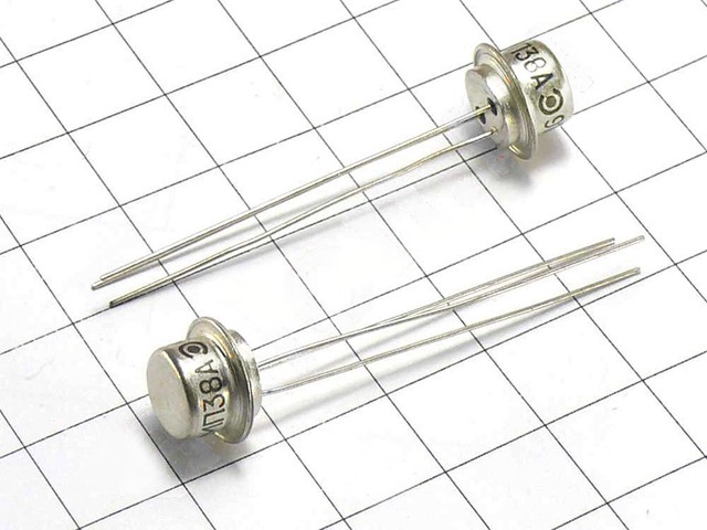 ECG103 Sylvania Transistor NPN Germanium NOS Packaged Qty 1