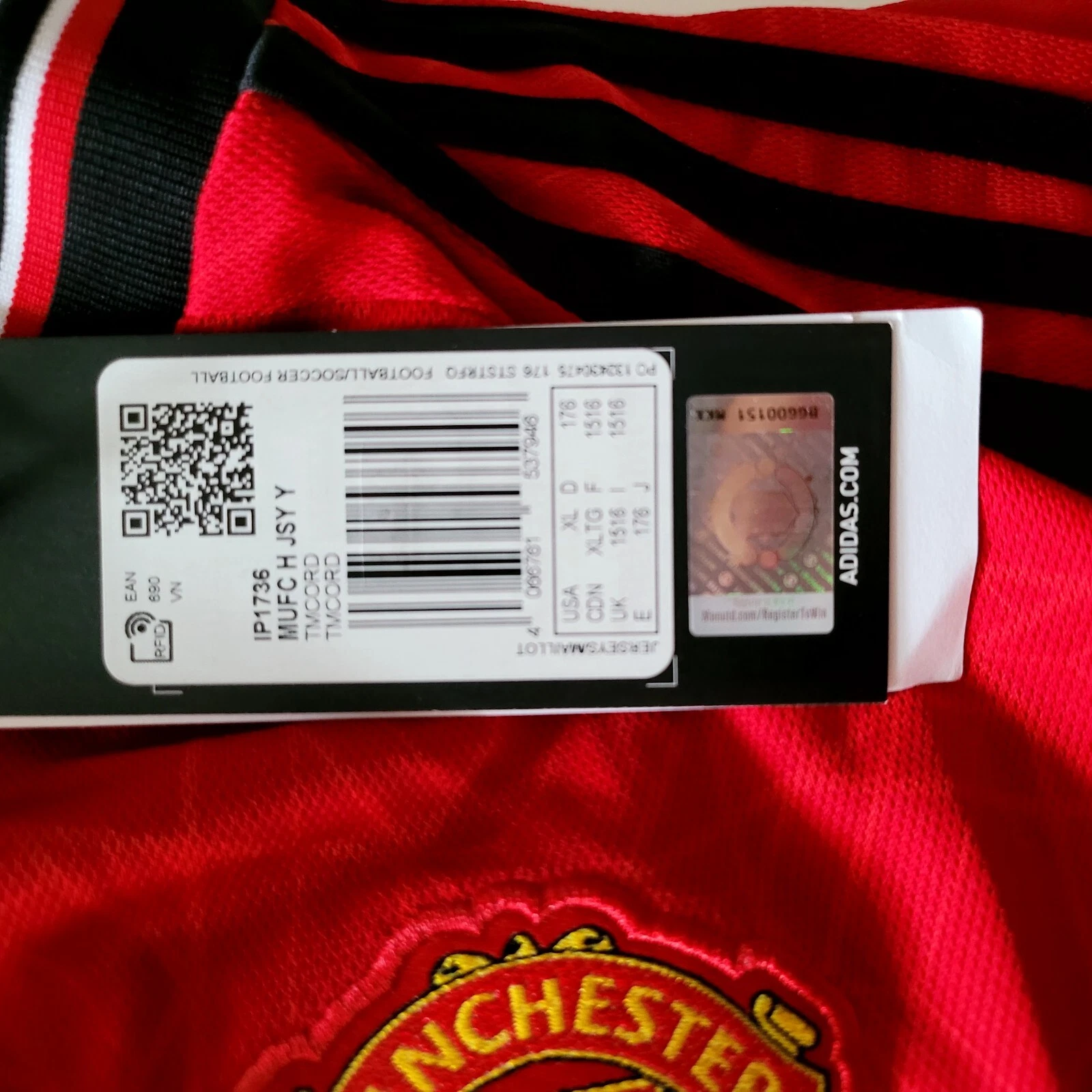 Manchester United Home Jersey 2023/24
