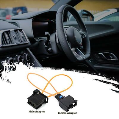 1Set MOST Fiber Male Female Connector Optic Loop Bypass Auto
