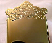 GOLD MANDOLIN TAILPIECE FOR GUITAR MAKER