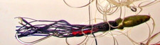 Vintage Roberts Lure 12" Big Game Tuna Wahoo Marlin Rigged Trolling FISHING
