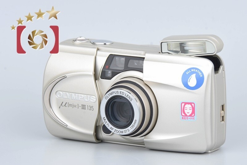 OLYMPUS オリンパス μ mju-III 135 コンパクトフィルムカメラ Olympus μ-Ⅲ 135 防水 コンパクトフィルムカメラ（Olympus μ