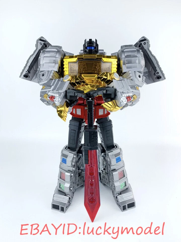 Gigapower HQ-01R Grimlock Plating Version Action Figure In Stock NEW - Image 3 of 4