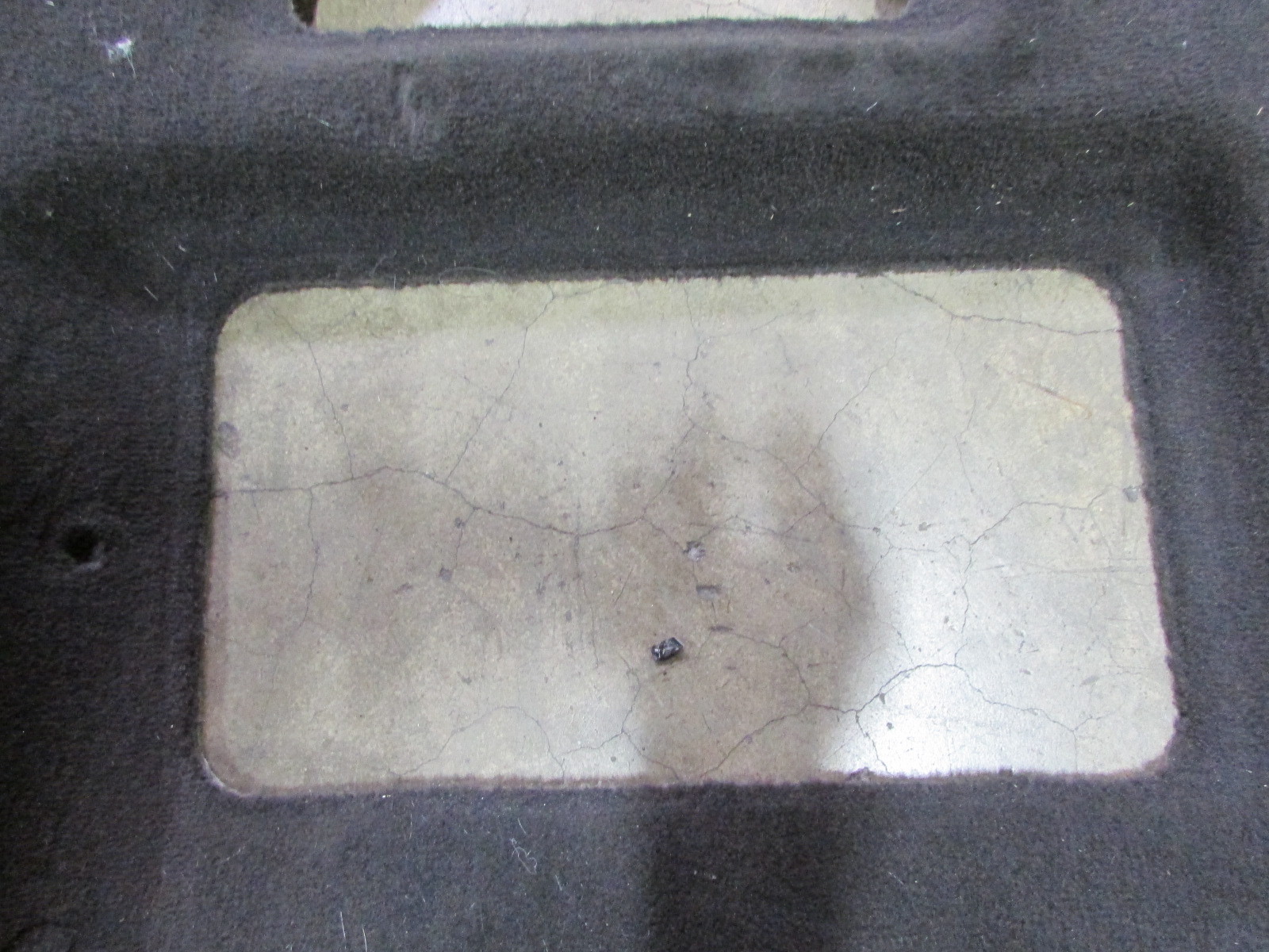 McLaren MP4-12C, Rear Wall Carpet Panel, Black, Used, P/N 11N2892SP