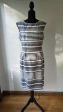 Calvin Klein womens dress striped size 10