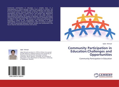 Community Participation in Education:Challenges and Opportunities Iqbal Ahmad