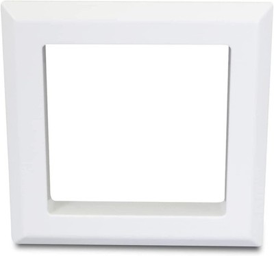 Icemaker Outlet Box Square Faceplate Replacement White ABS New Free Shipping