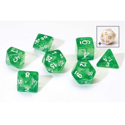Polyhedral Dice: Translucent Green (US IMPORT)