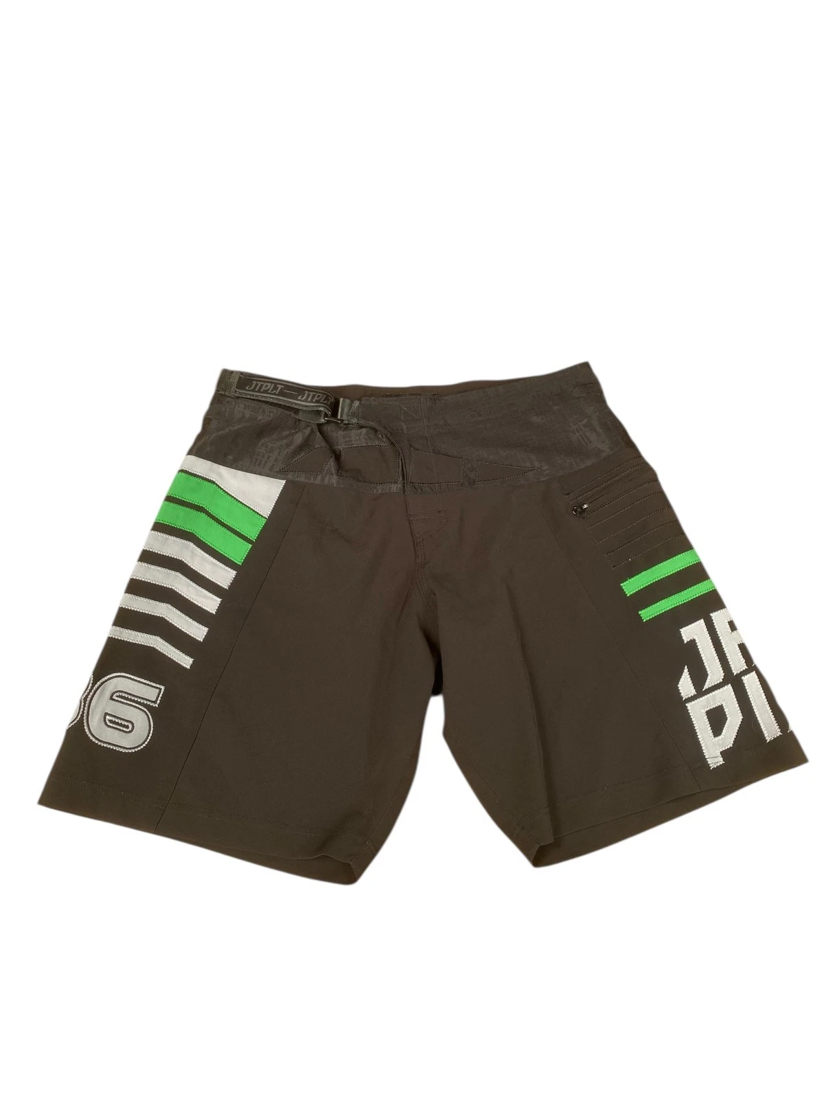 Jet Pilot Shorts Mens Size 36 Black Button Swim Jet Ski Wake Surf Water Sports