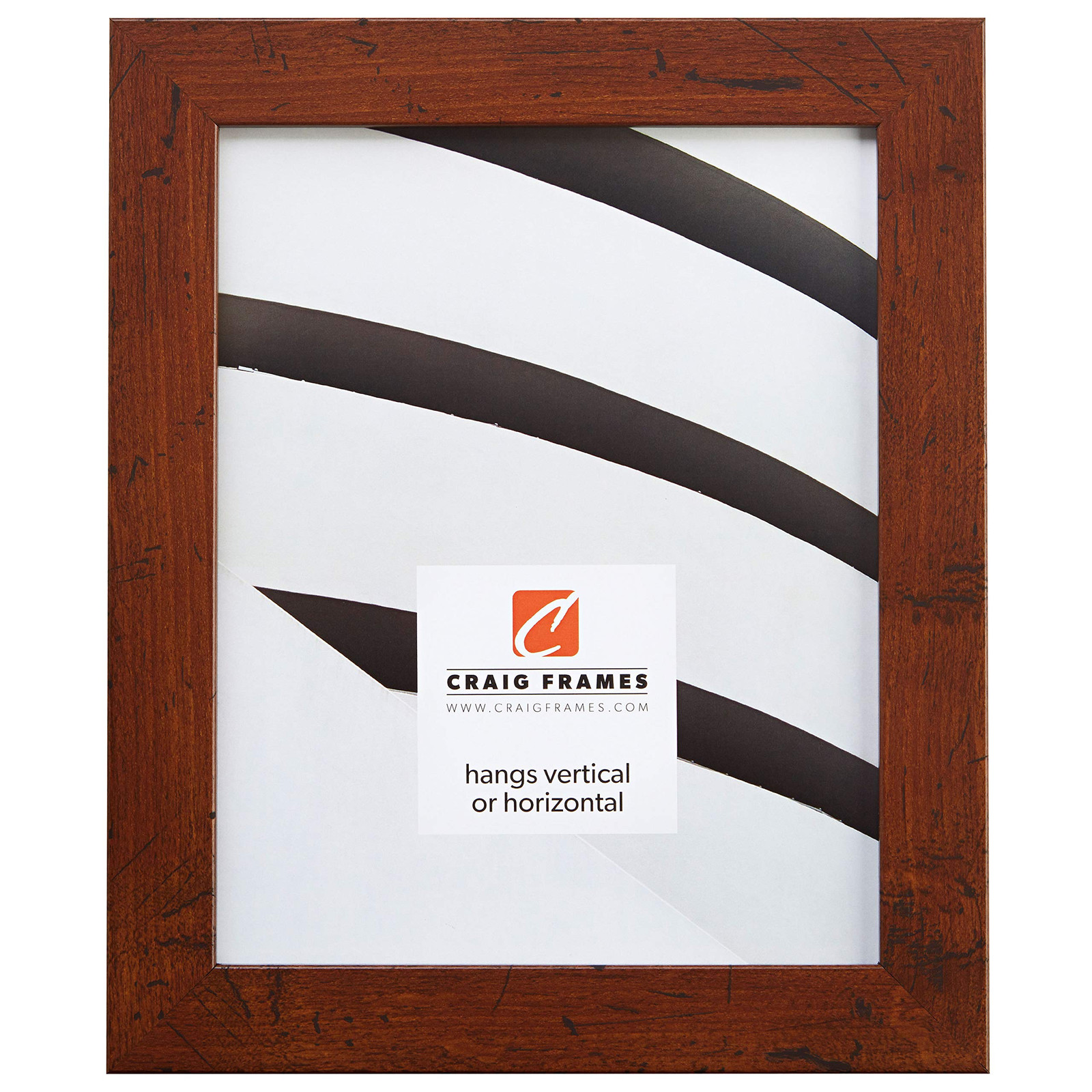 FM26DKW 12x16 Dark Smooth Wrap Finish 1.26-Inch Wide Picture Frame