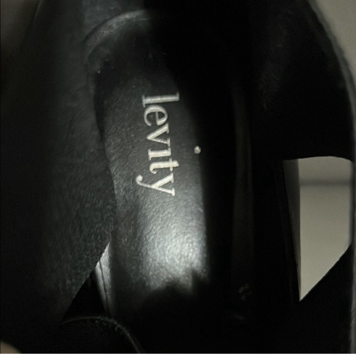 Levity Black Solid Stretch Pointed Toe Stiletto P… - image 4