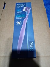 V-ECO Replaceable Brush Head Toothbrush W/ 2 Innovative Brush Heads-NIB