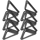  6 Pcs Photo Holders Table Number for Weddings Clips Triangle Shape