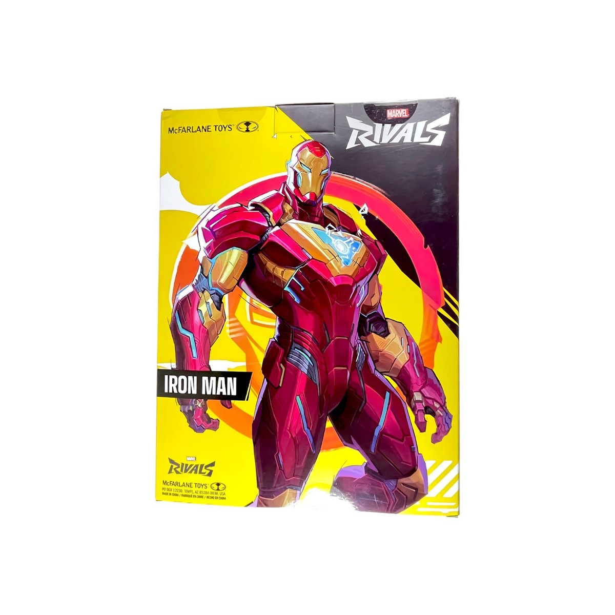 McFarlane Marvel Rivals Iron Man 1:6 Scale Figure with Comic New