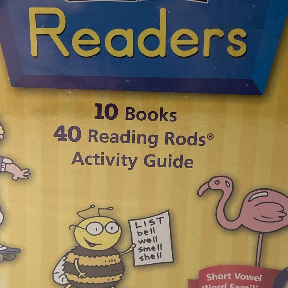 Learning Resources Kit Of 40 Reading Rods & 10Sentence Building Books Level 1 - Image 2 of 4