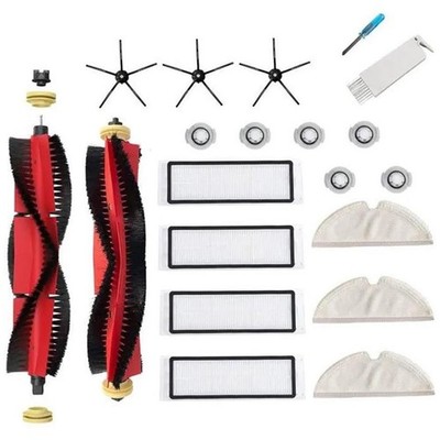 19pcs Robotic Sweeper Vacuum Cleaner Replacement  Accessories Set for