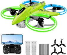 Drone with 1080P Camera for Kids,8.5"Remote Control Quadcopter with Brushless Mo