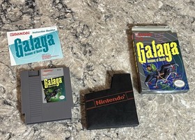 Galaga For Nintendo NES Complete In Box With Manual Tested Working