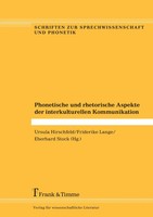 Ursula Hirschfeld (U. A.) | Phonetische Und Rhetorische Aspekte Der...