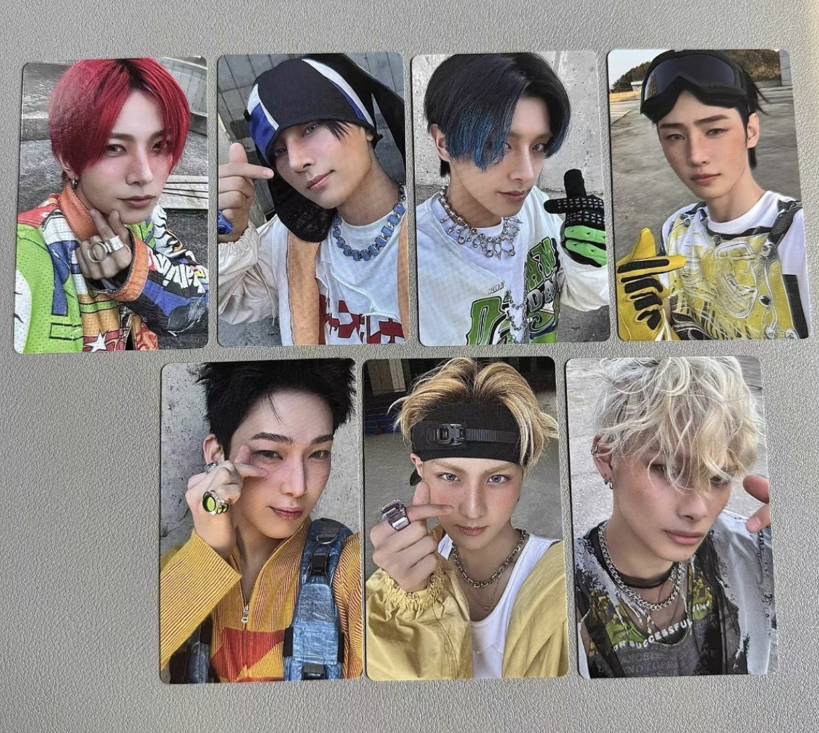 Enhypen 7PCS Set 6th Mini Album Desire Unleash 2nd YouTube Gift