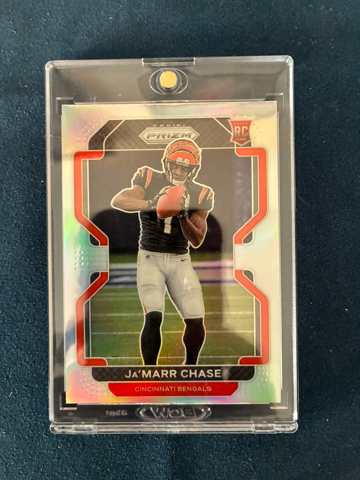 JaMarr Chase Panini Prizm #337 Silver