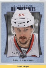 2016-17 Upper Deck UD Portraits Erik Karlsson #P-52 READ 0qr0