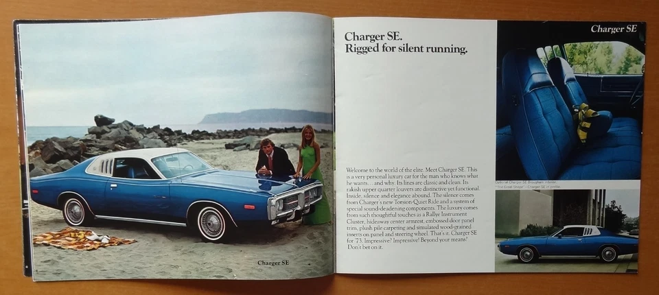 V41431 DODGE 1973 - MONACO POLAR CHARGER CORONET CHALLENGER DART - USA GB Foto 3 de 3