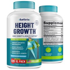 Height Growth Maximizer - Made in USA - Natural 1 Count Pack of 120 
