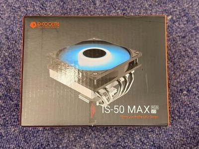 ID-COOLING TS-50 MAX RGB V3 Low Profile CPU Cooler   77mm