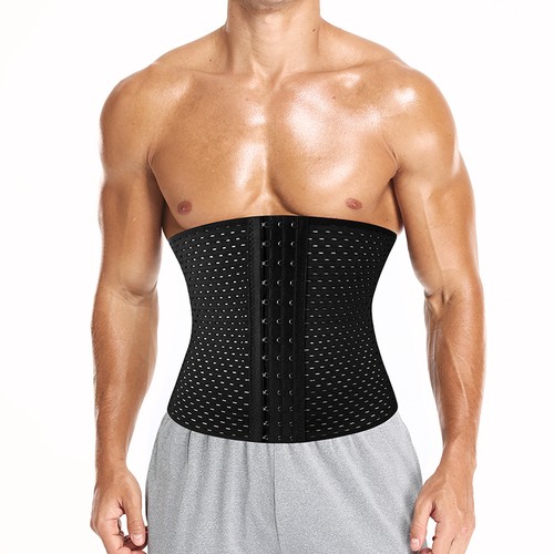 Corset homme ventre aplatir brûleur de graisse ceinture de contrôle du ventre minceur body shaper - Photo 16/23