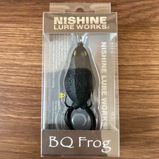 Nishine Lure Works BQ Frog Black Topwater Hollow Body Bass Fishing Lure NEW Jp