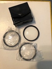 Vivitar 55mm Lens Filter Lot 3 Soft Focused Coated Close-Up No. 1,2 4 Japan