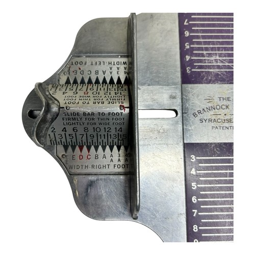 Genuine Brannock Device Women's Shoe Sizer Width Arch Foot Measurement Tool - Picture 5 of 12
