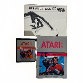 Atari 2600 Console 1 Joystick  9 Games Bundle *NOT TESTED!*