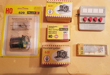 Faller Konvulot 629,647,631, 403402, und Brawa 6153