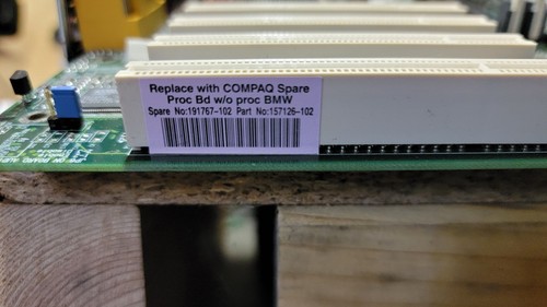 Compaq Motherboard - CPU - Memory Combo - Picture 8 of 8