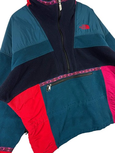 RARE 90's The North Face Rage Fleece Size Large Made in USA Good Condition