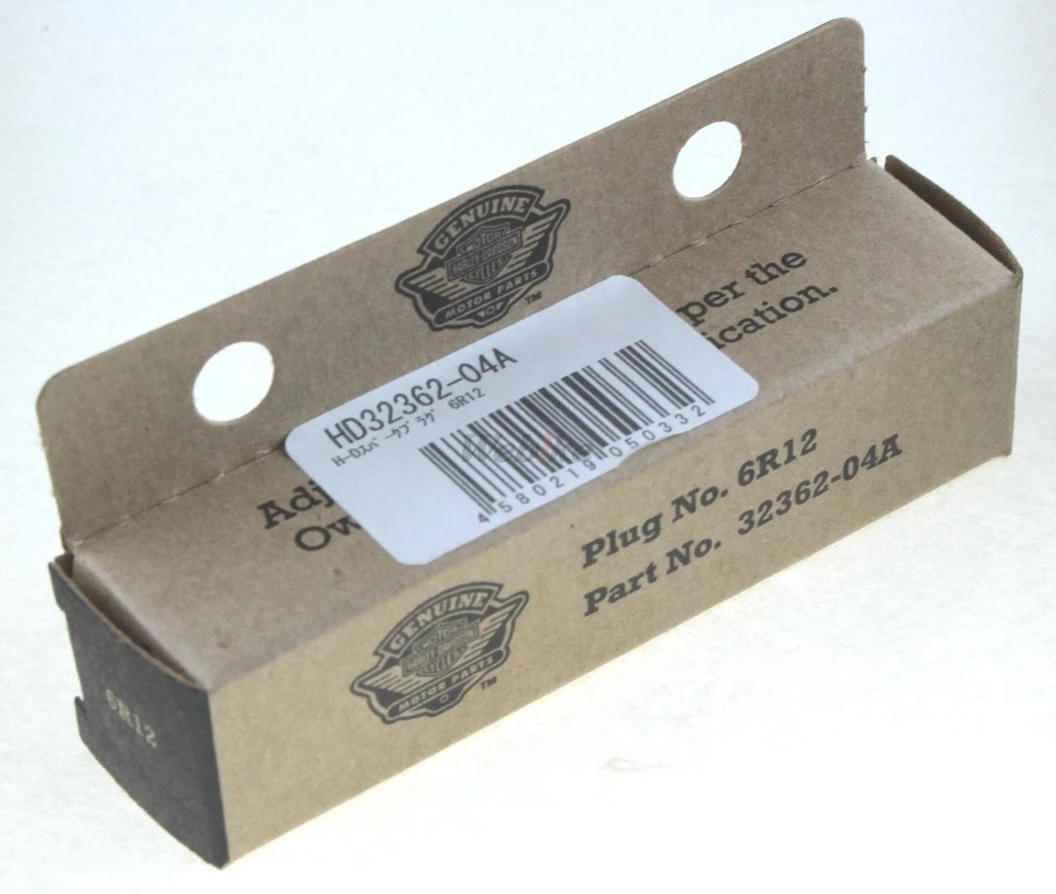 Lot de 2 bougies d'allumage d'origineCompatible avec 6R12 pour modèles Twin Cam - Photo 2/2