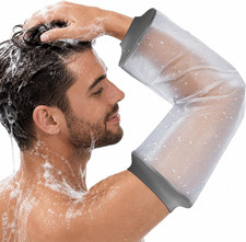 PICC Line Shower Cover, Upper Arm Cast Sleeve for Bath, Medium
