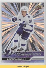 2023-24 Upper Deck Series 2 Young Guns Outburst Waltteri Merela #454 READ 1s00