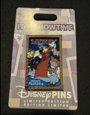 Sorcerer s Apprentice Mickey Fantasia It s Showtime Poster Series Pin LE3000
