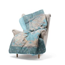 Plaid Scaldotto Caleffi Confort Cm 130 x 170 Serenissima Turchese