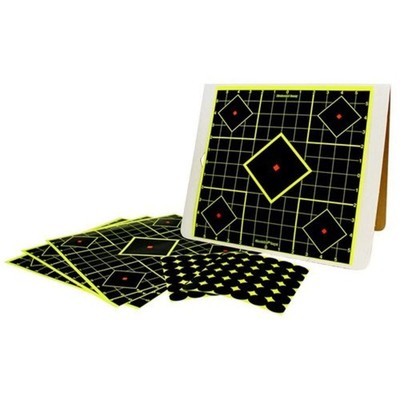 Birchwood Casey Shoot-N-C Sight-In Target 12'' Self-Adhesive f/Range Use 18 Pack