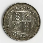 Photo of a 1887 Victoria Shilling from an eBay listing that sold on Jun 21, 2026