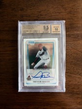 Trevor Bauer 2011 Bowman Chrome Draft Auto Autograph BGS 9.5/10 BCAP-TB