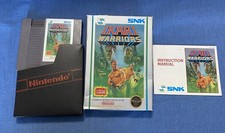Ikari Warriors (Nintendo NES 1987) Boxed With Manual 5 Screw Tested