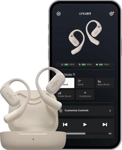SHOKZ OpenFit Écouteurs sans fil Crochets auriculaires Appels/Musique/Sport/Au q - Zdjęcie 8 z 8