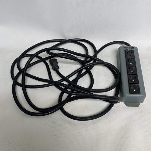 Waber Tripp 602-15 Tripp Power Supply 5 Outlet Power Strip Long Heavy Duty Cord